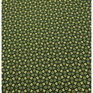 The Merrimack Collection Cotton Quilting Fabric 13 x 44" Green/Yellow